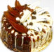 Half&Half Chocolate Cake 12 Inch $59.99 (#206)
