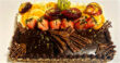 Chocolate Fruit Cake 1/4 Slab Cake $64.99 (#251)